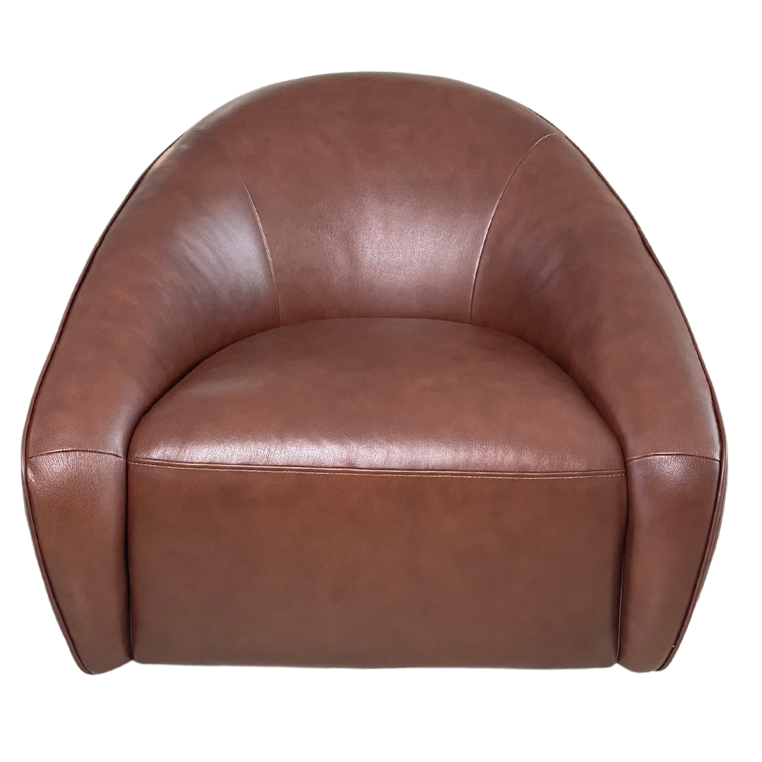 Silla Stacy de Cuero