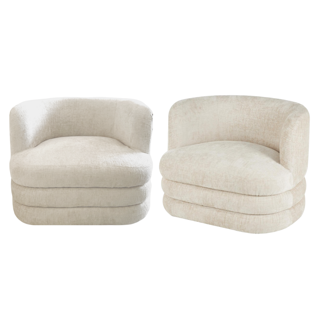 Sillón Cream Giratorio