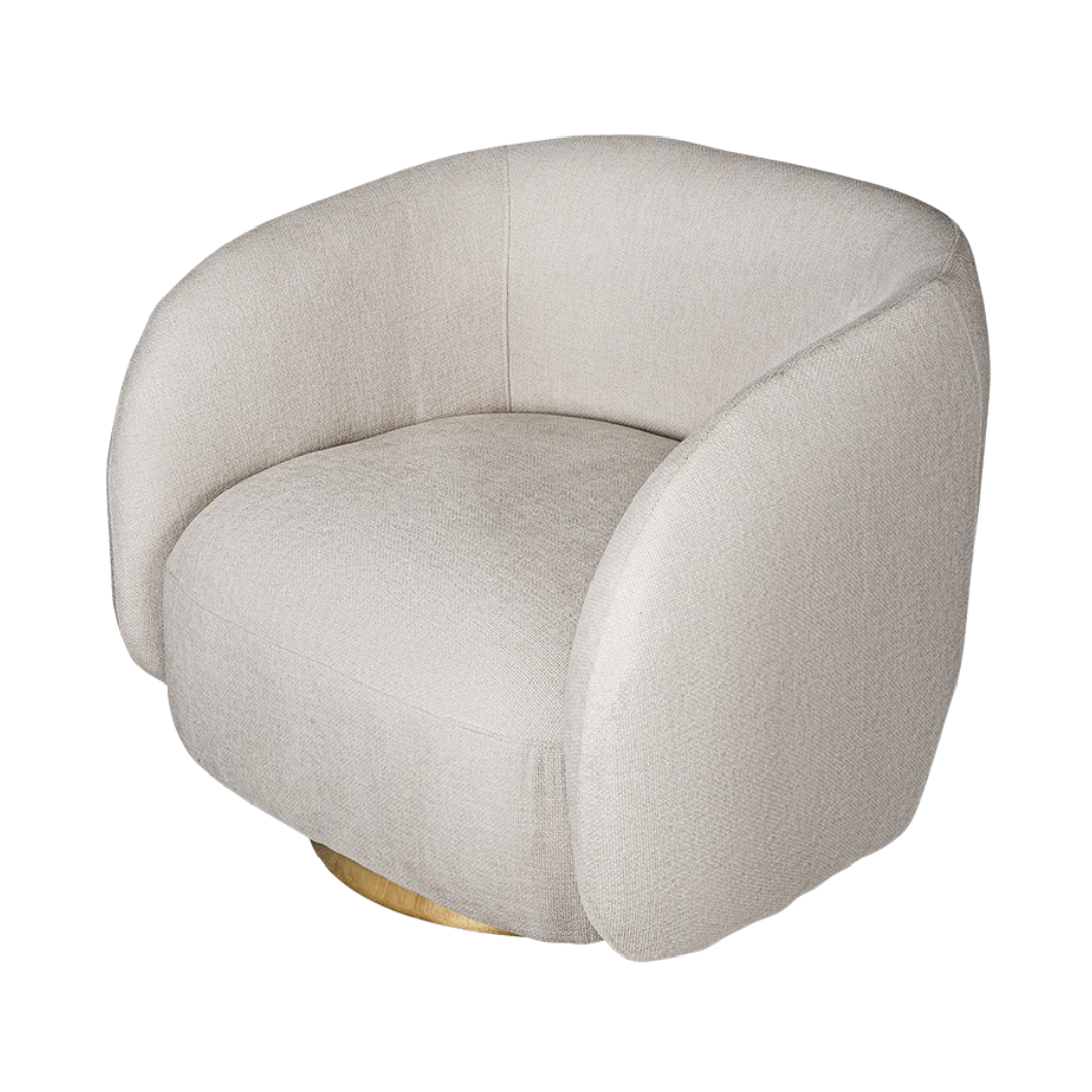Sillon Swivel Cream