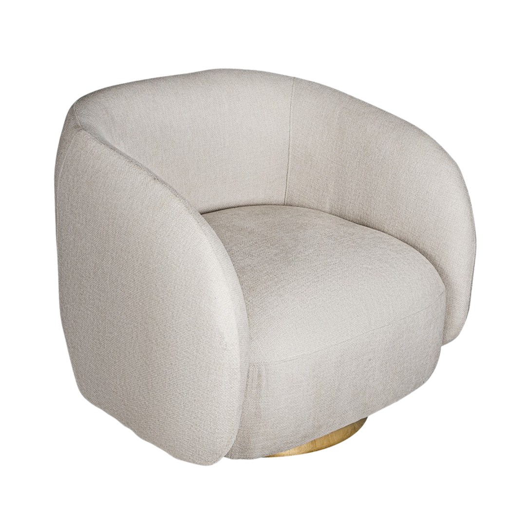 Sillon Swivel Cream