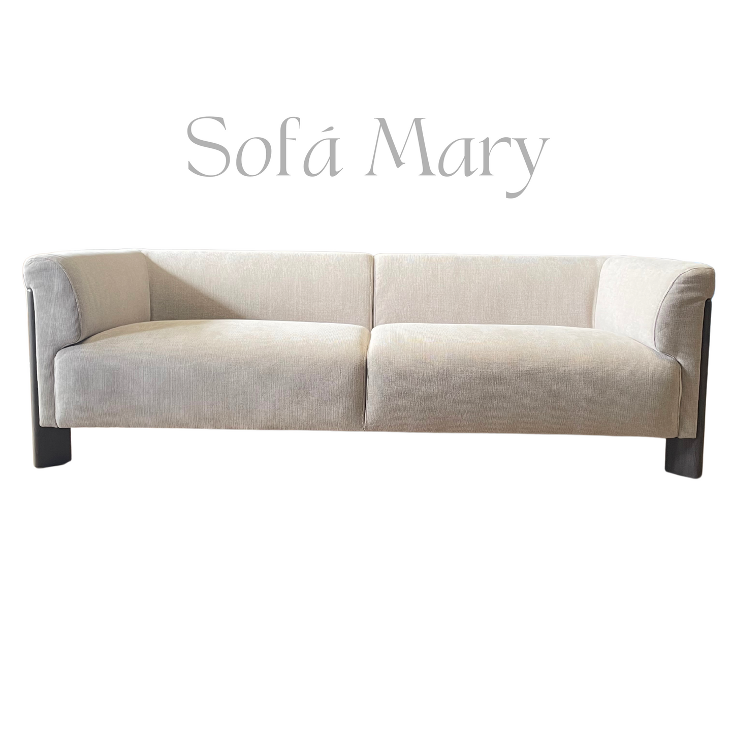 Sofá MARY de Madera y Tela