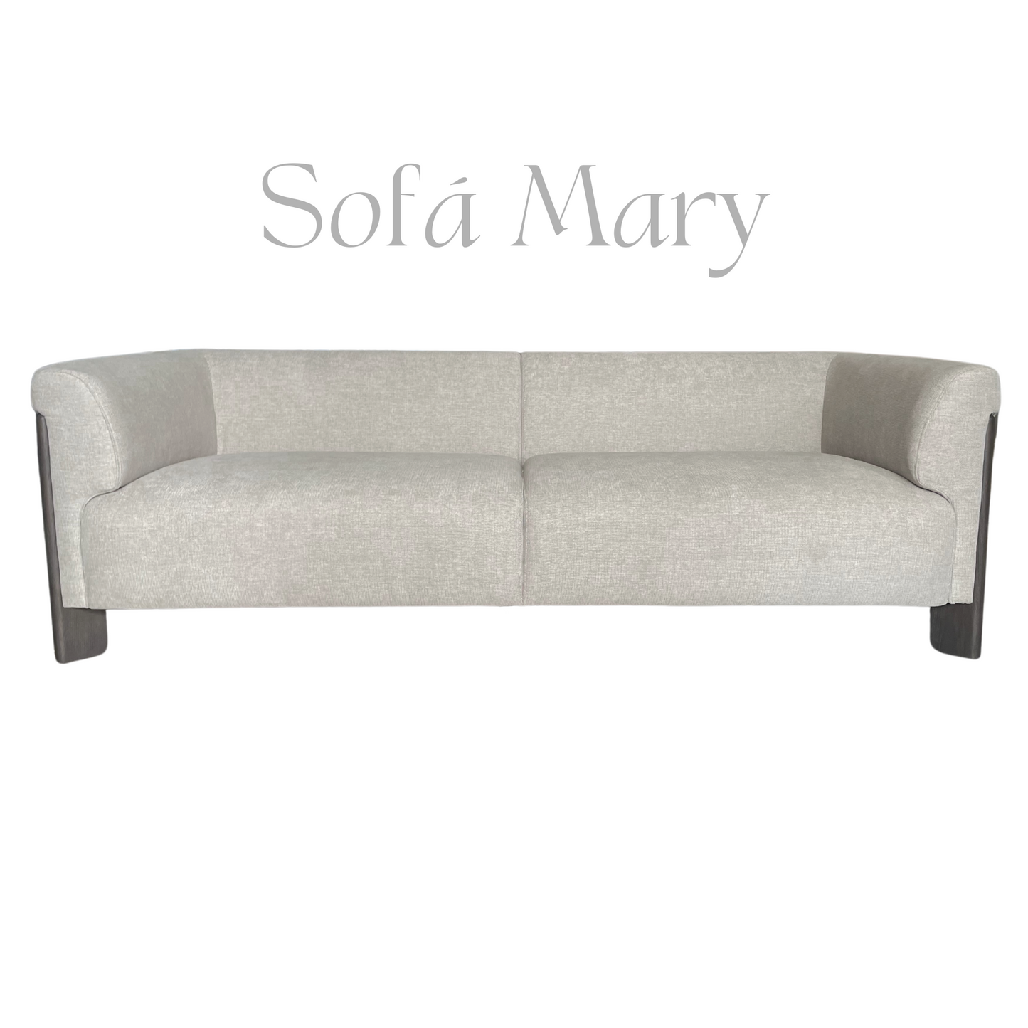Sofá MARY de Madera y Tela