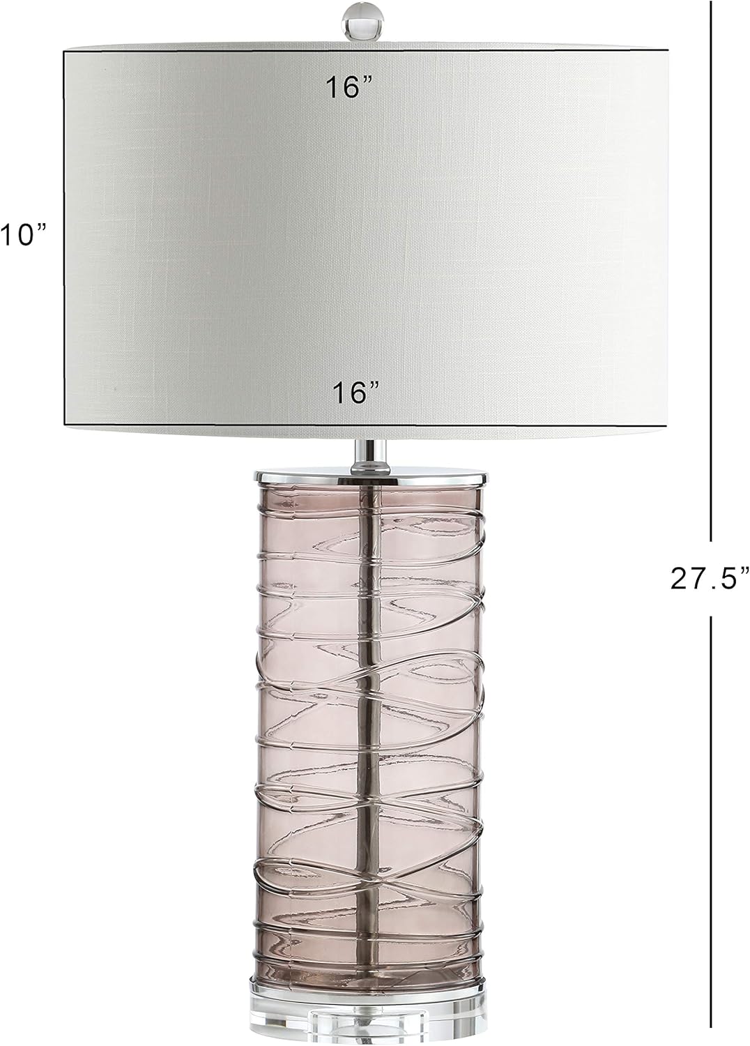 Lámpara Smoky Gray - 27.5''