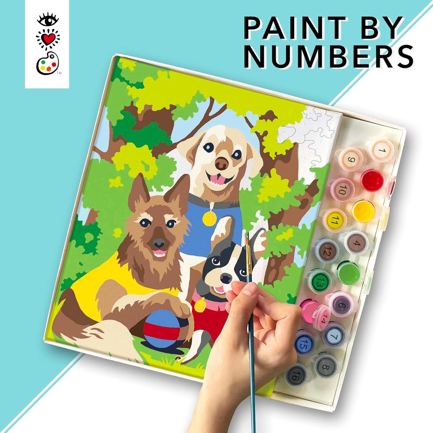 Dogs' Day Out - Paint By Numbers