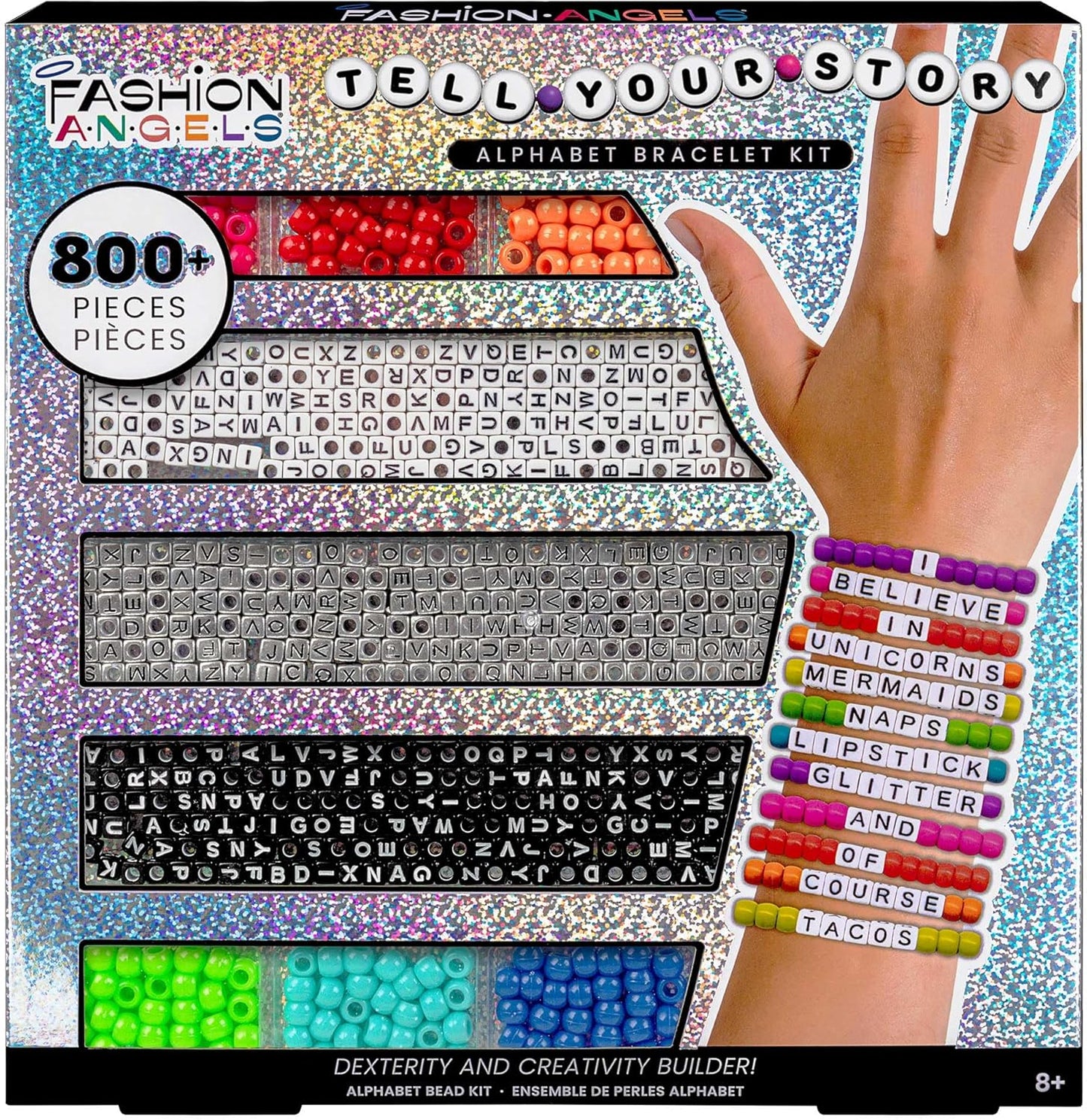 Tell your story alphabet bracelet kit