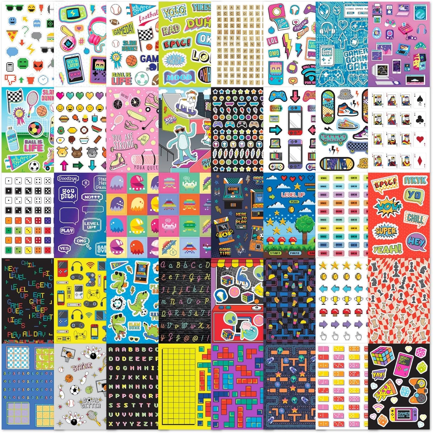 STICKER BOOK GAME ON 1000+