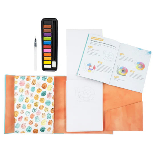 how to paint watercolour animals