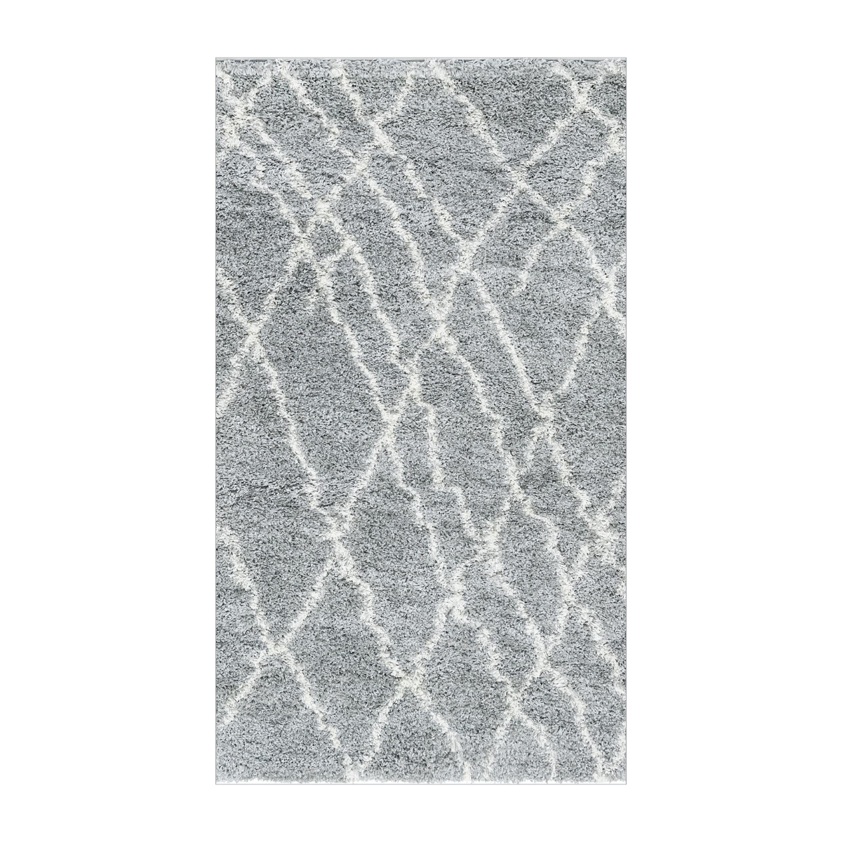 Alfombra 4x6' - Tangier Shag Gris
