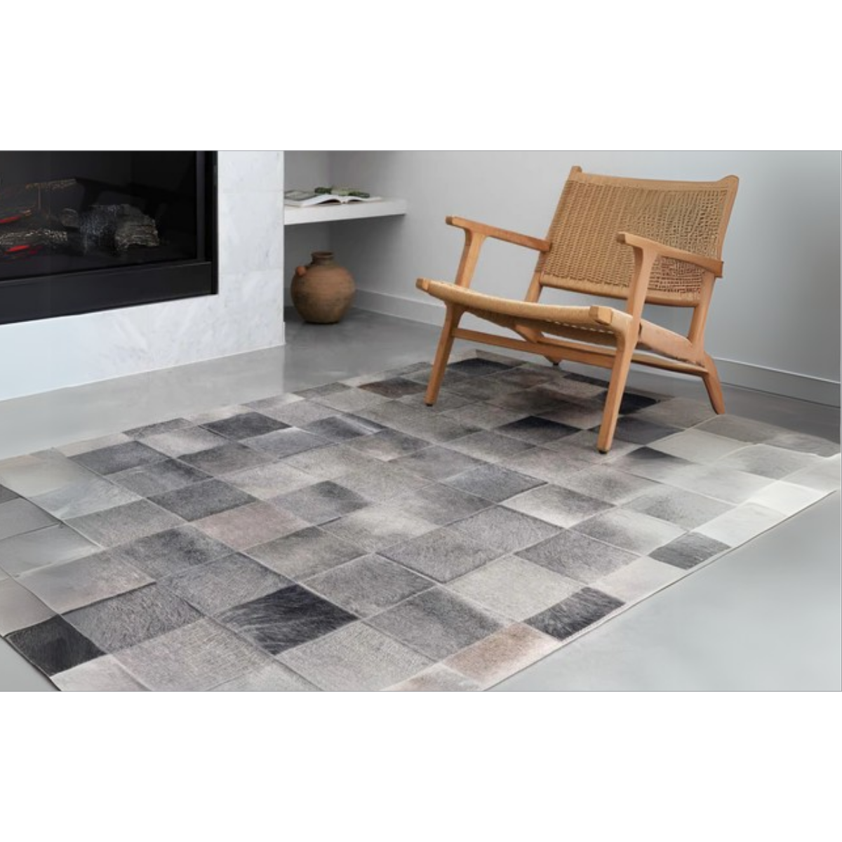 Alfombra 5x8' - Maddox Grey Apricot