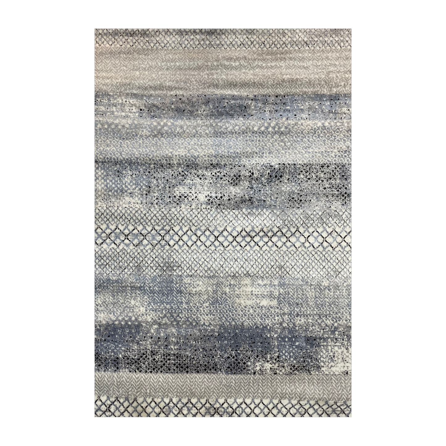 Alfombra Amelia Azul Crema 5×8'