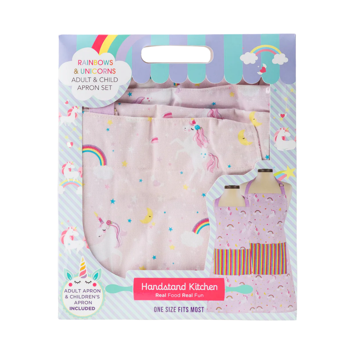 Set de 2 unicorn aprons