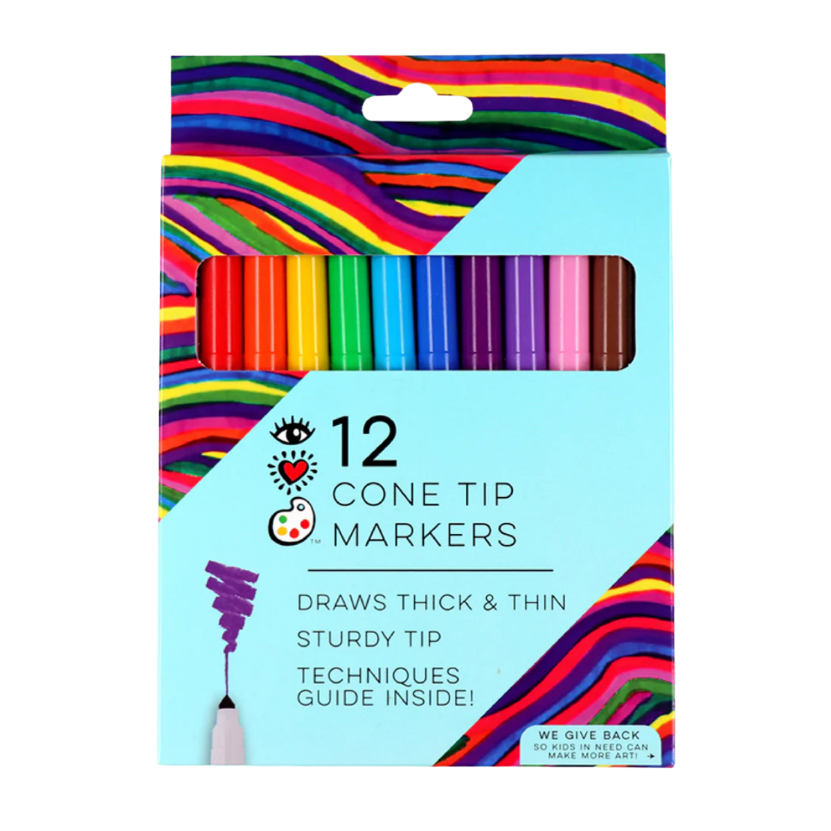 12 Cones Tip Markers