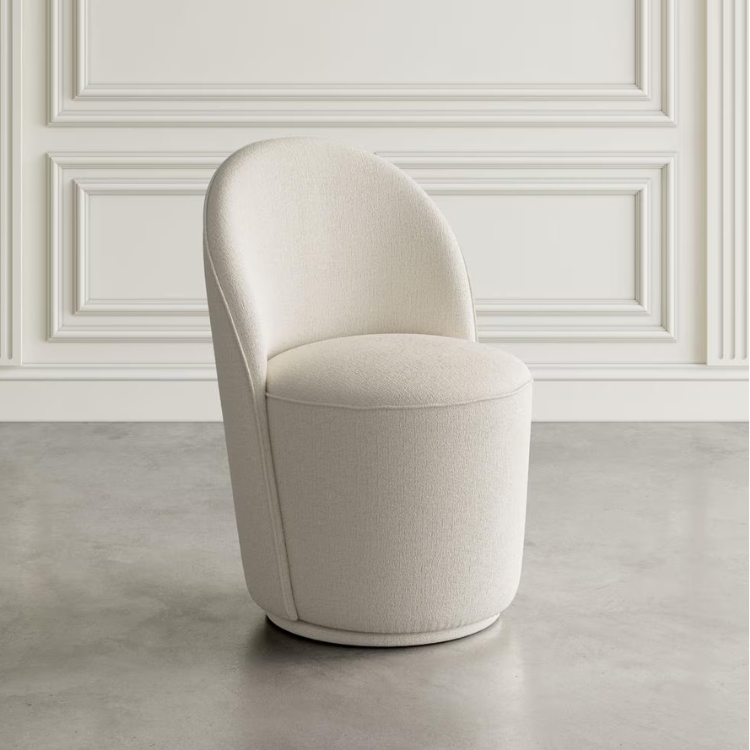 Silla Giratoria Landon Beige