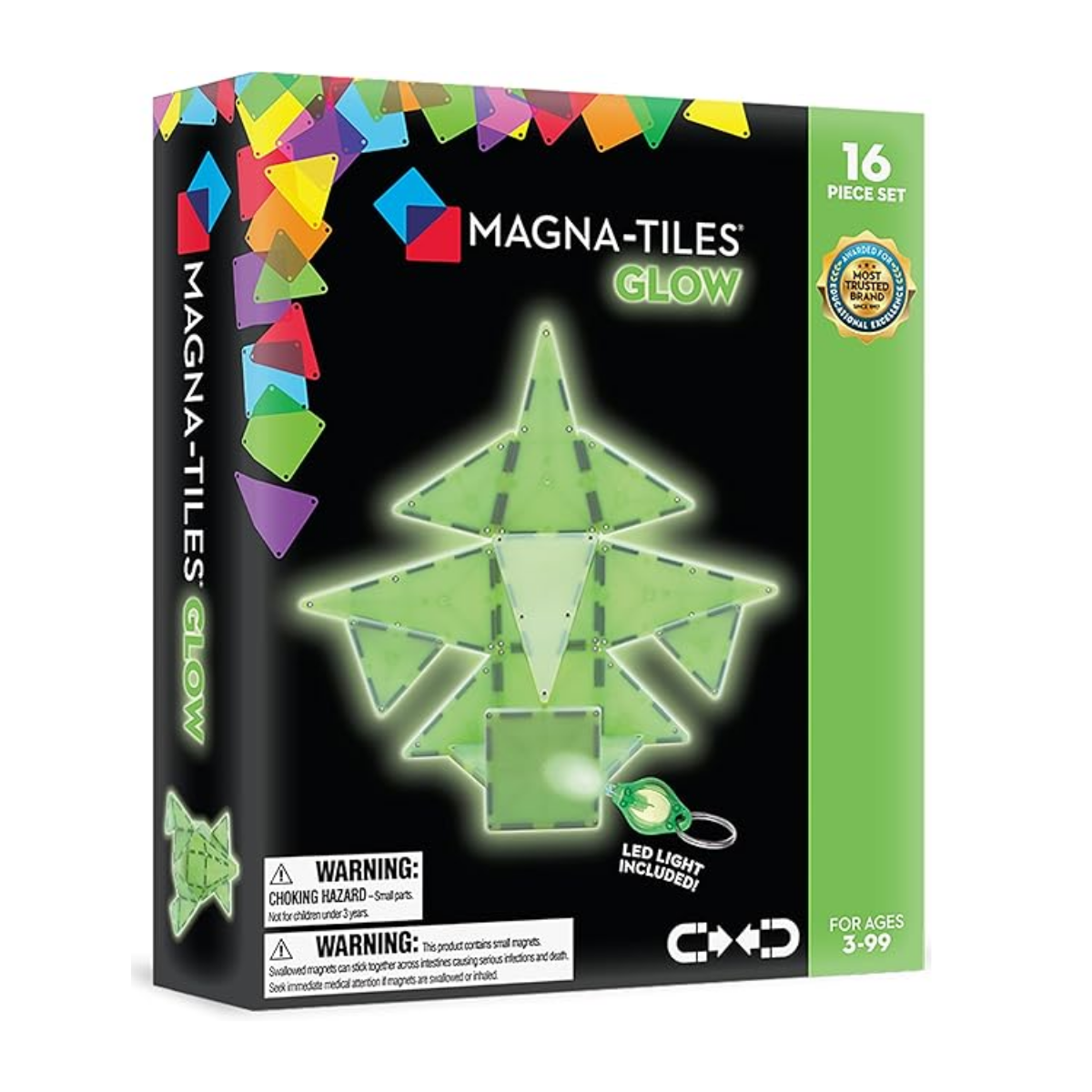 KIT 16Pz - MagnaTiles GLOW