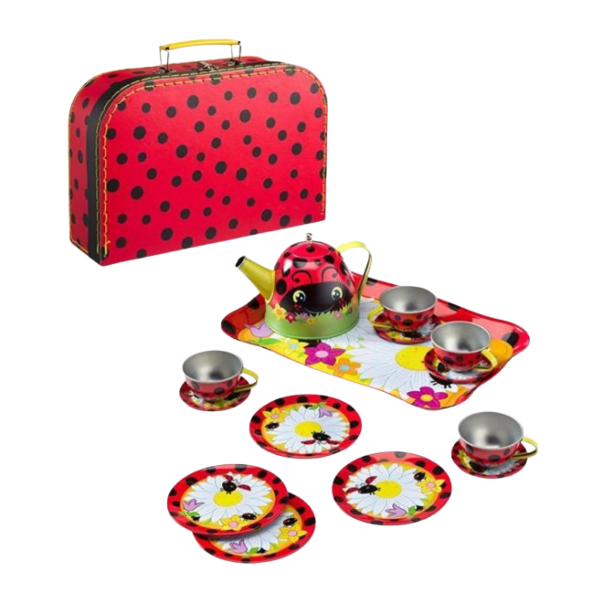 Ladybug tea set