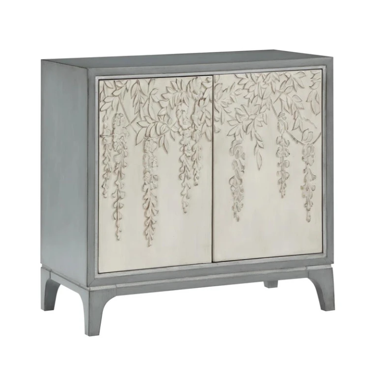 Bufetero Gray tallado en Madera 34x34''