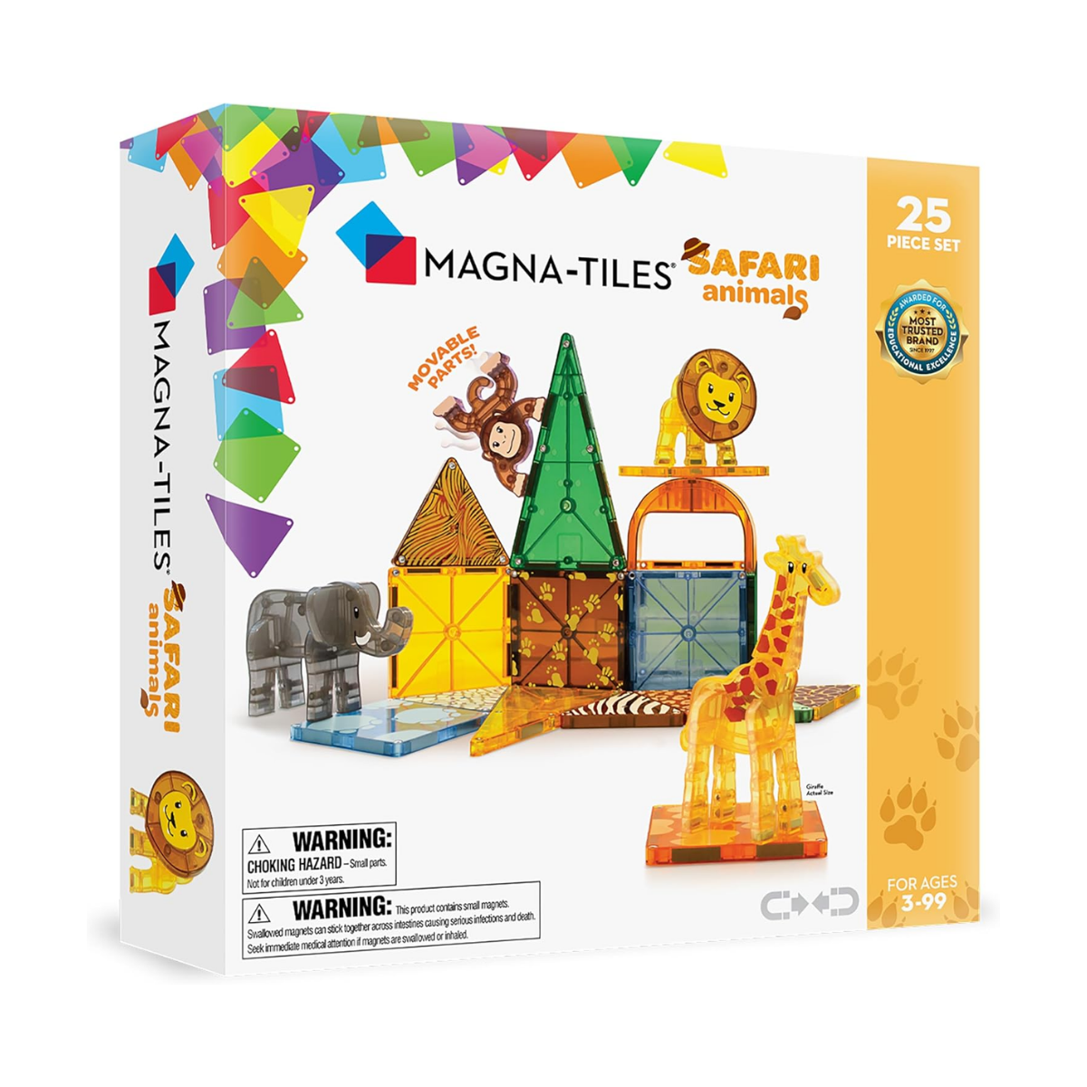 KIT 25PZ - SAFARI ANIMALS