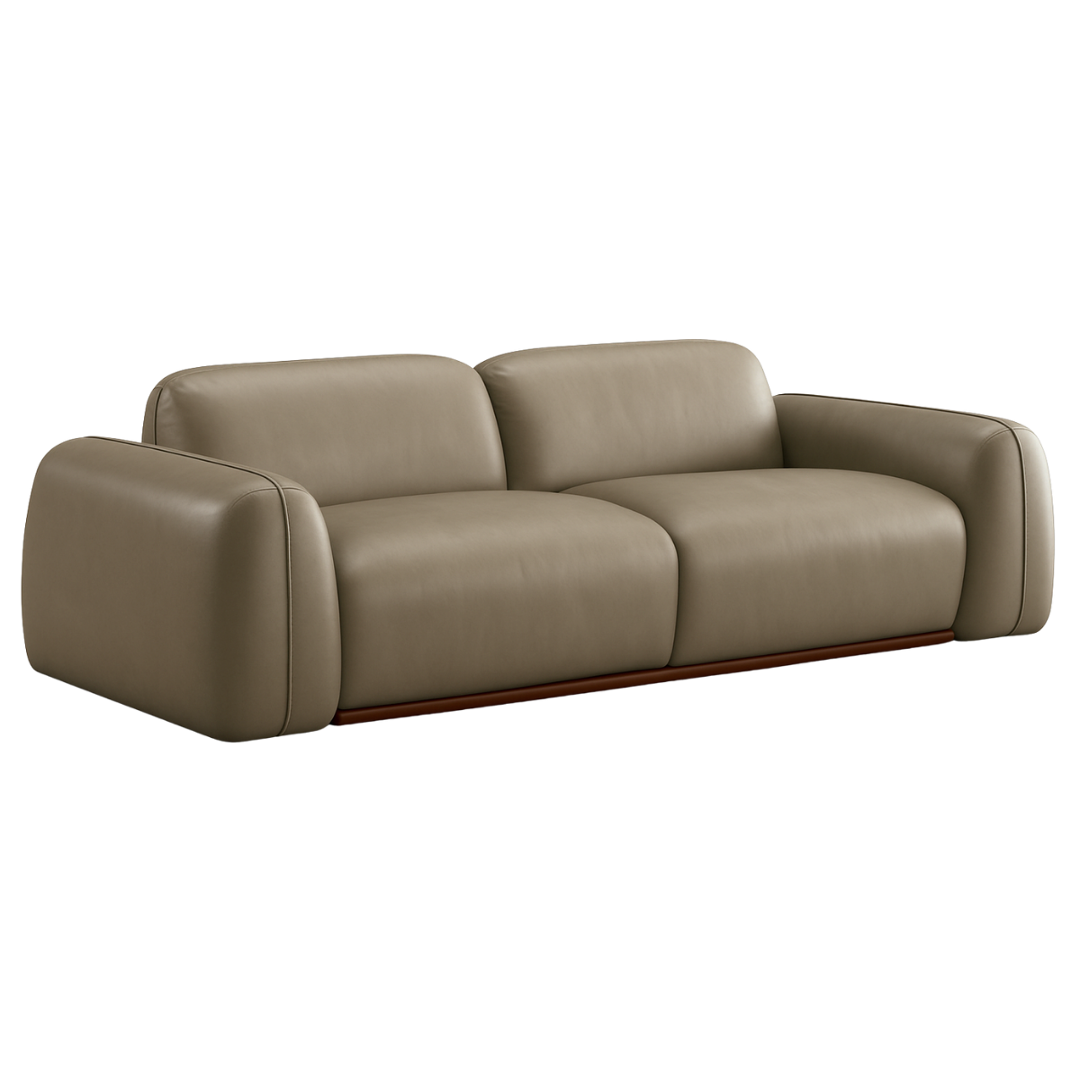 Sofá Izabella - 2 Piezas Cuero Berlin