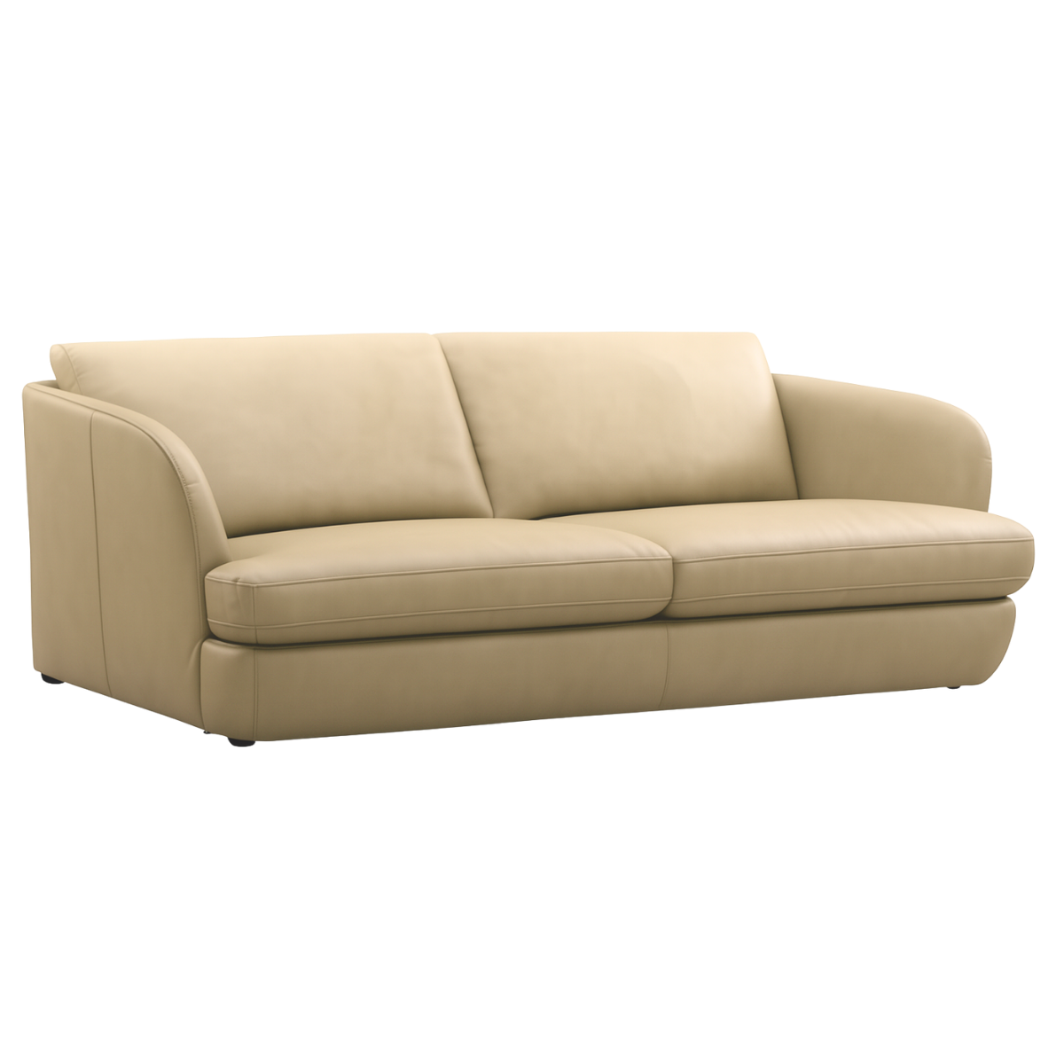 Sofá CELINE - Cuero Wheat