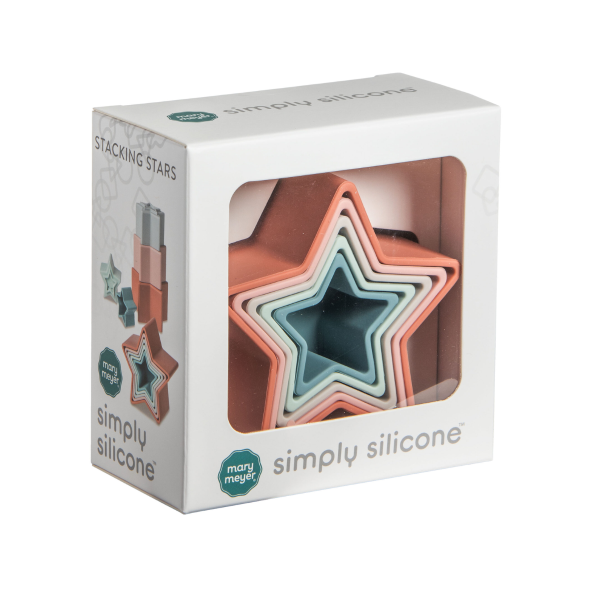 Estrellas apilables de silicon