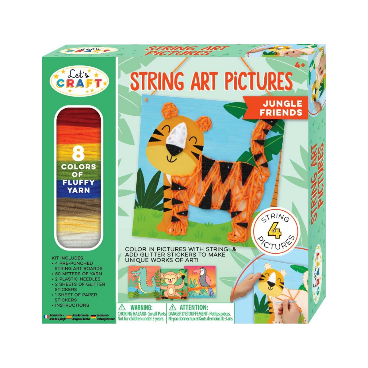 Set Para Bordar - Jungle Friends