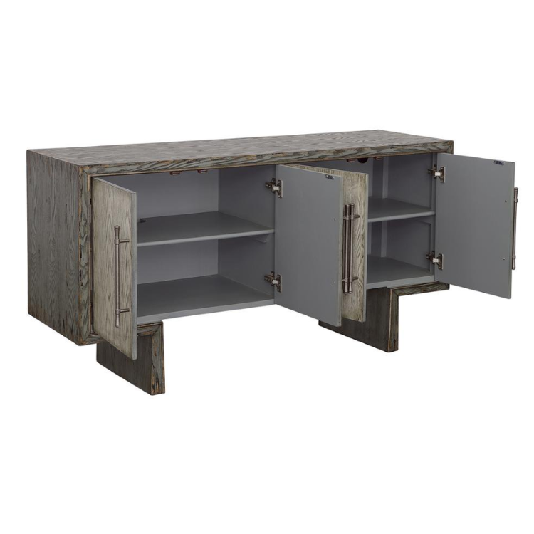 Bufetero 4 Puertas 60x17.75x31.25''