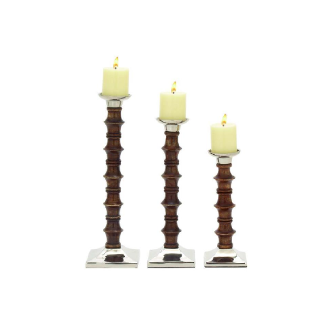 SET DE 3 CANDELABROS