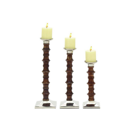 SET DE 3 CANDELABROS