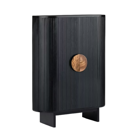 Gavetero Madera Negro 36x16x49"