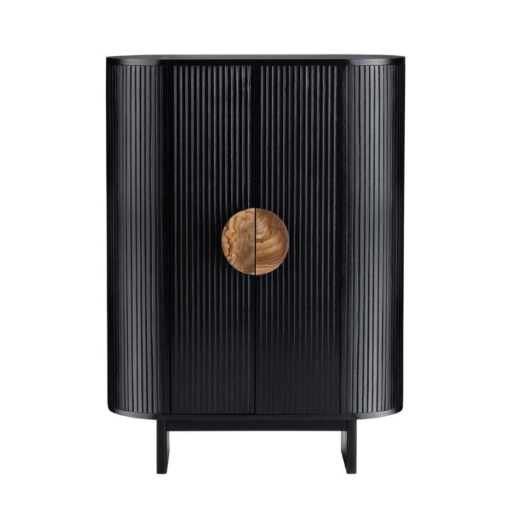 Gavetero Madera Negro 36x16x49"