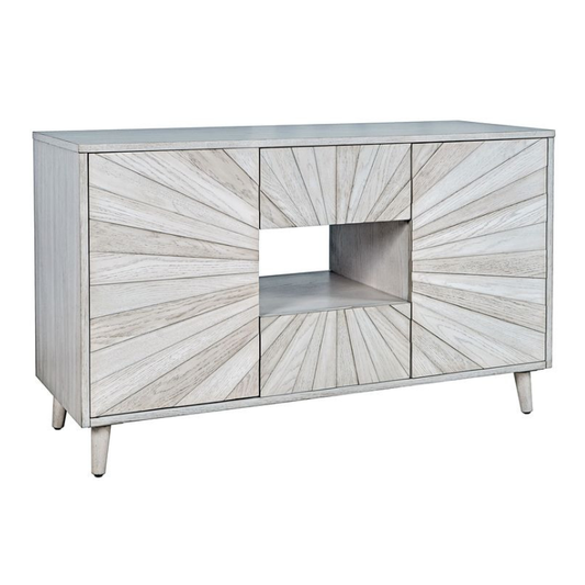 Consola Madera de Roble - Gris