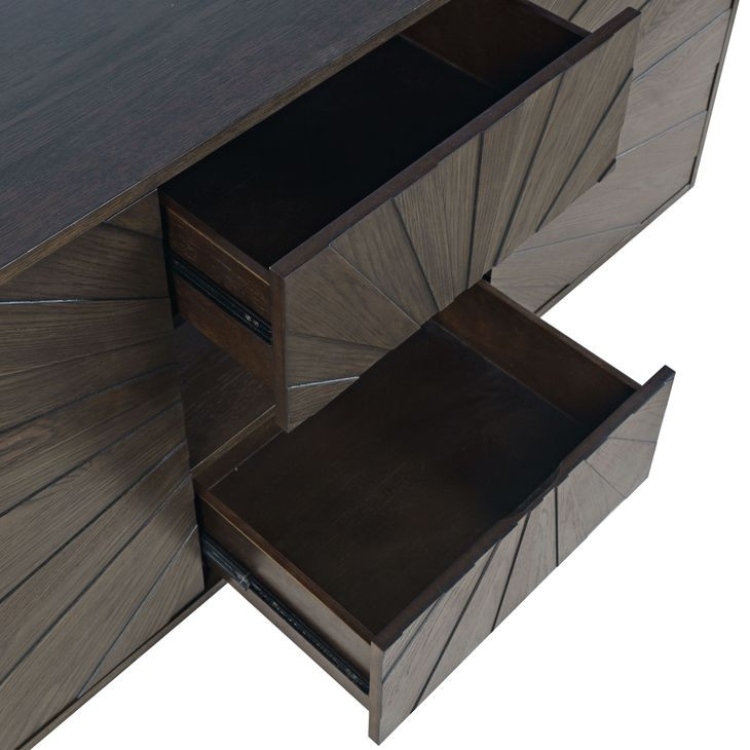Consola Madera de Roble - Cafe