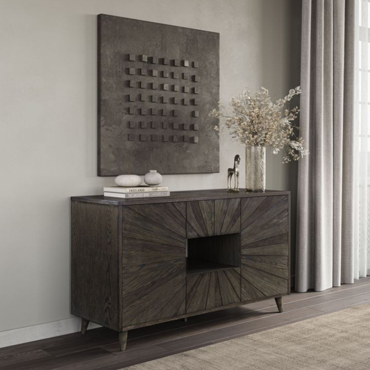 Consola Madera de Roble - Cafe