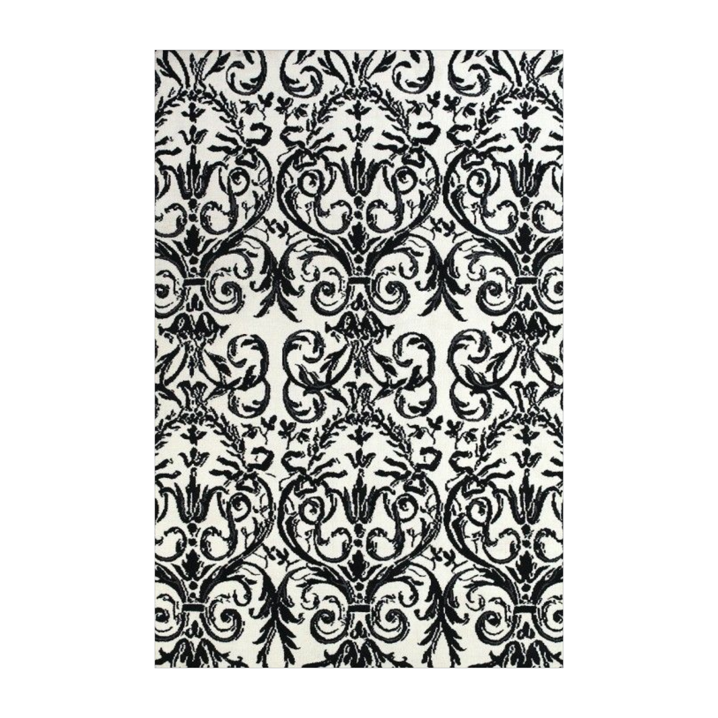 Alfombra Carina Black & White 8x11´