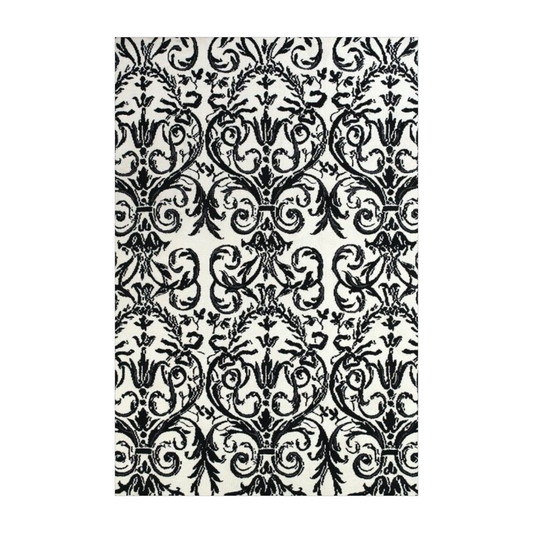 Alfombra Carina Black & White 8x11´