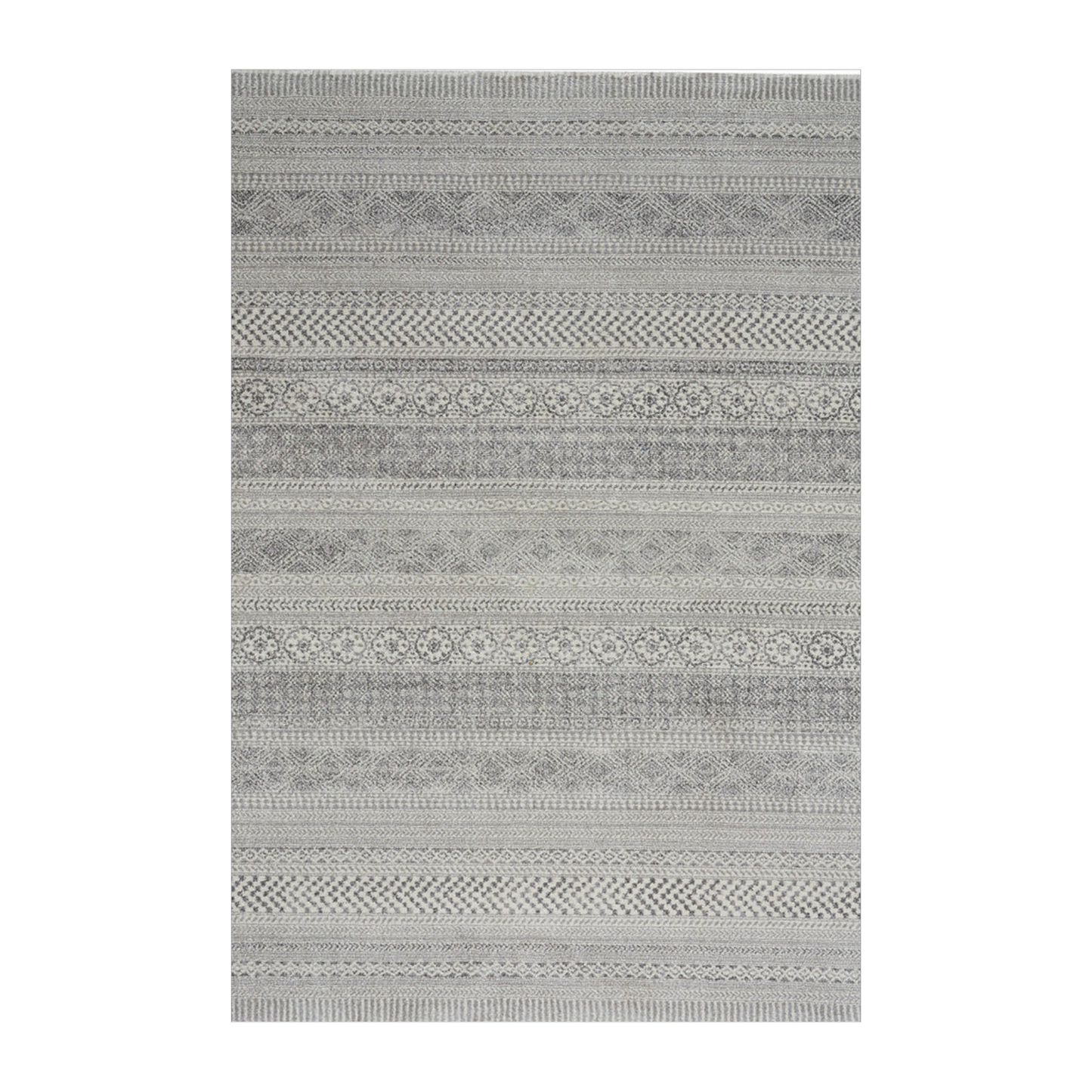 Alfombra Quarry Franjas Multi 9x13´