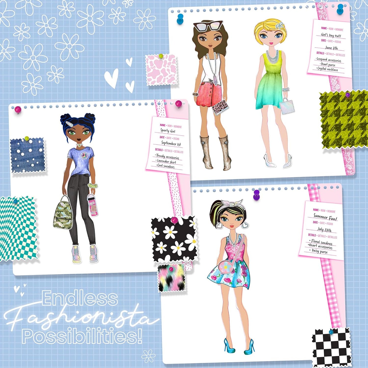 Fashionista Design Sketch Set