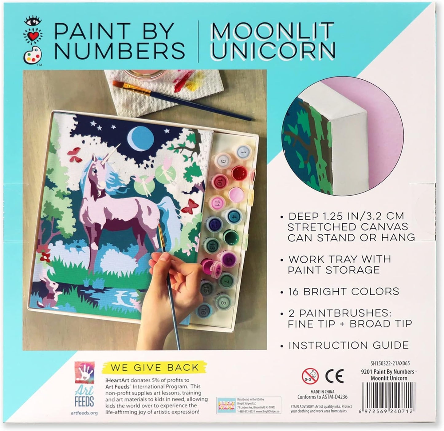 Moonlit Unicorn - Paint By Numbers