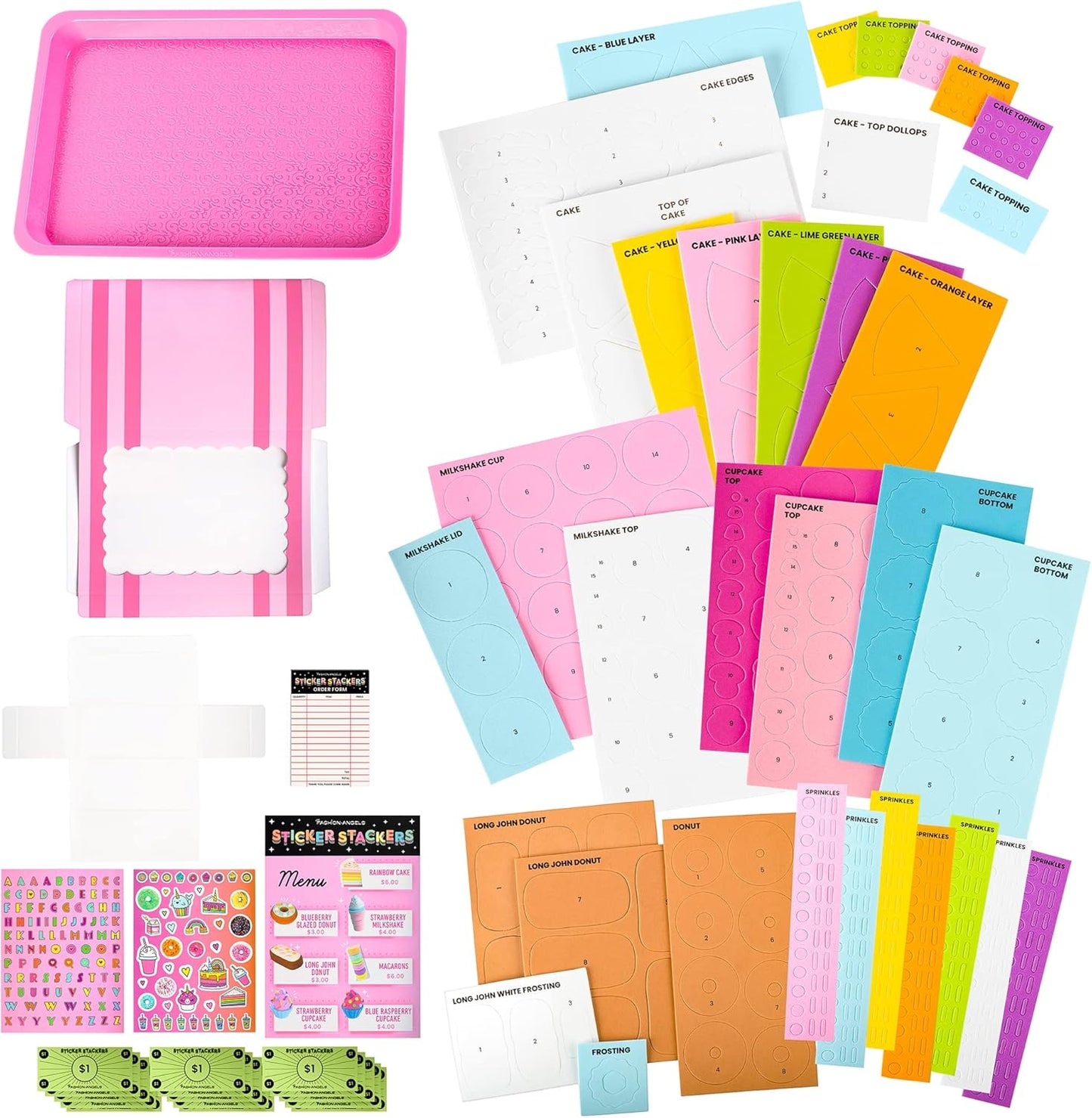 Kit de Stickers 'Bakery'