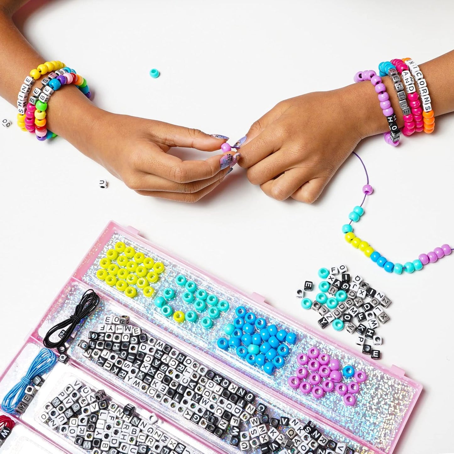 Tell your story alphabet bracelet kit