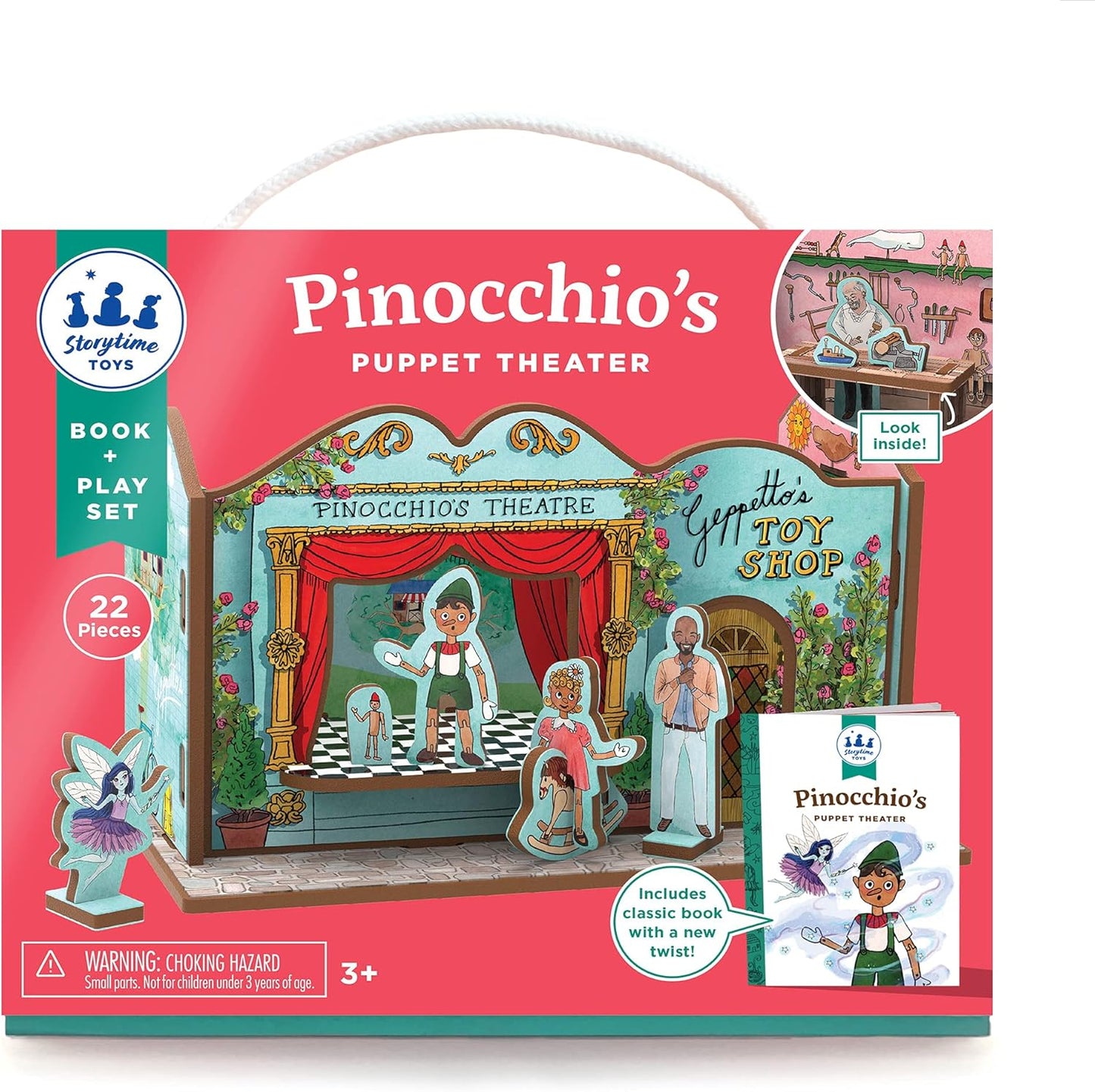 Pinochio - Rompecabeza 3D