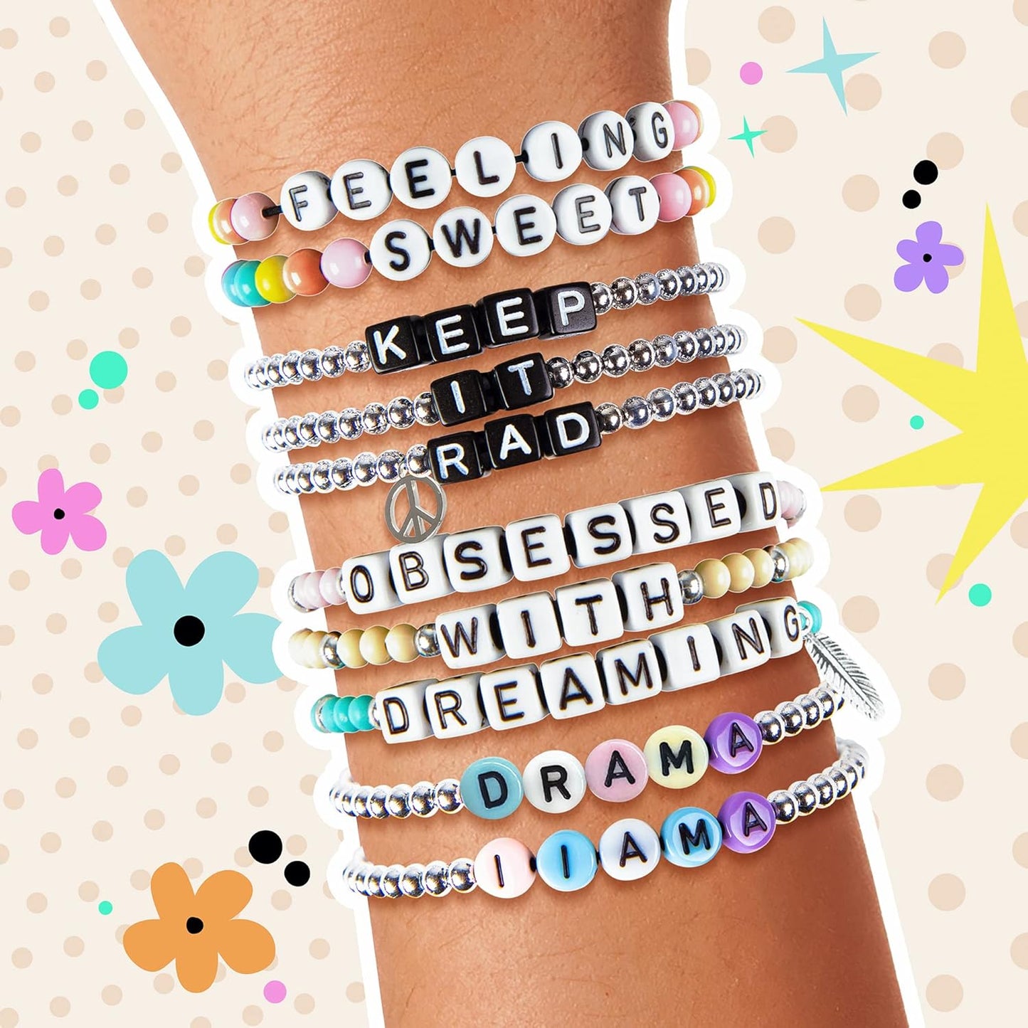Kit para Pulseras ''Tell Your Story'' Pastel