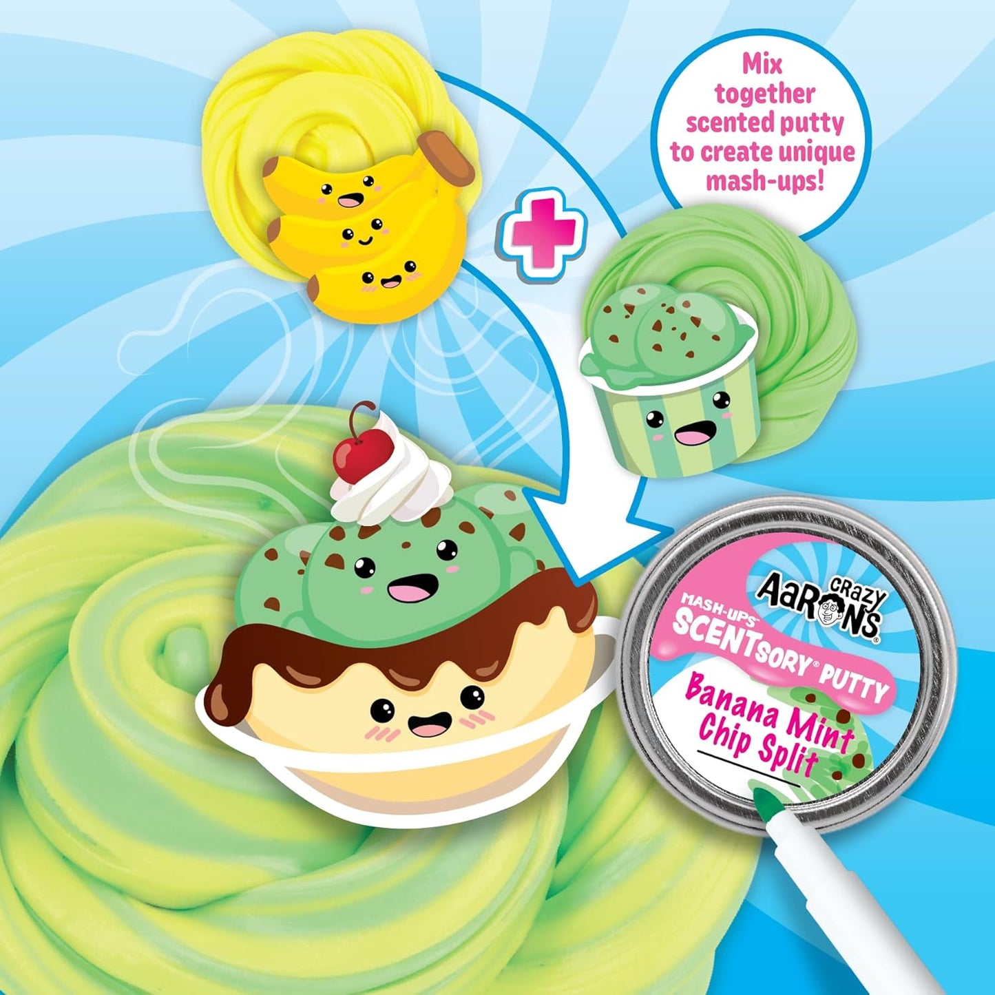 Scentsory putty  mash-ups