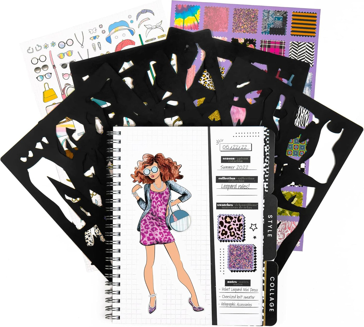 Runway Fashion Graphic Journaling Set