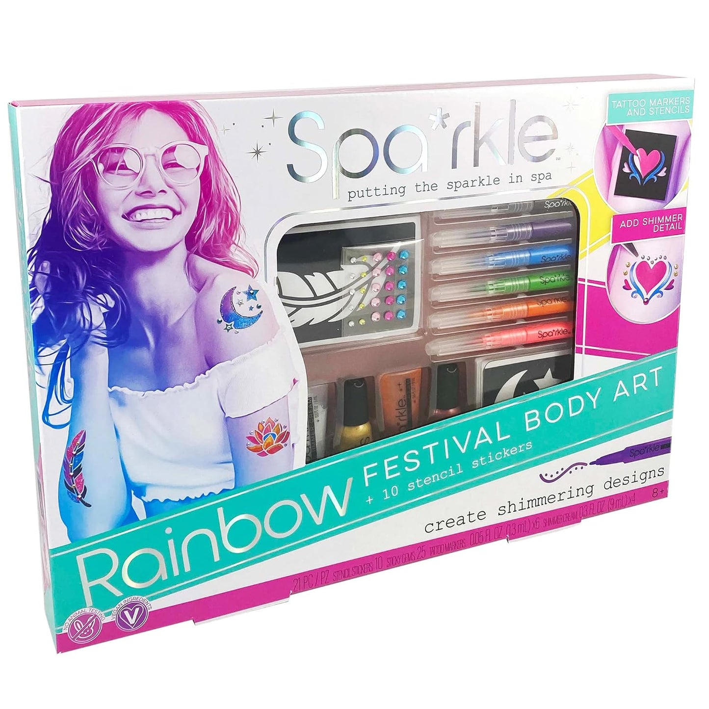 Rainbow Festival Boby art