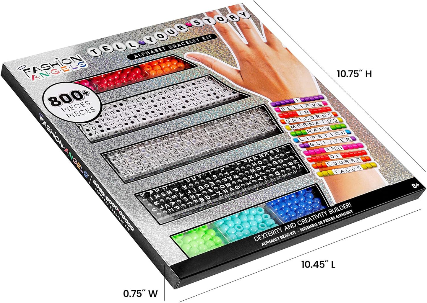 Tell your story alphabet bracelet kit