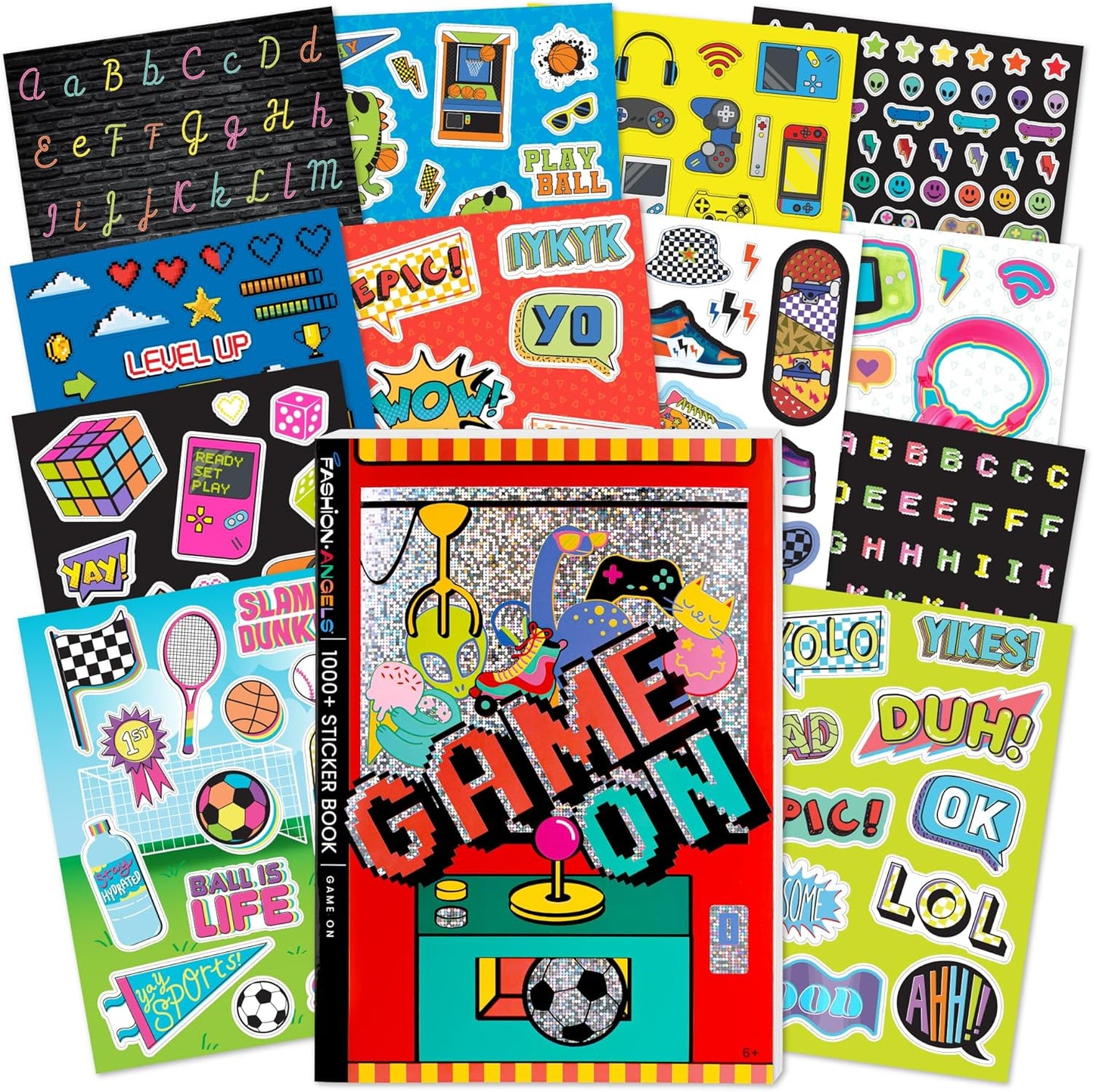 STICKER BOOK GAME ON  1000+