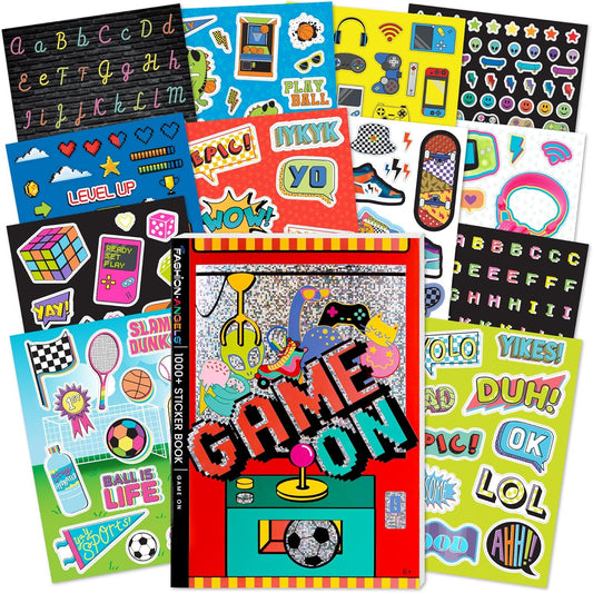STICKER BOOK GAME ON  1000+