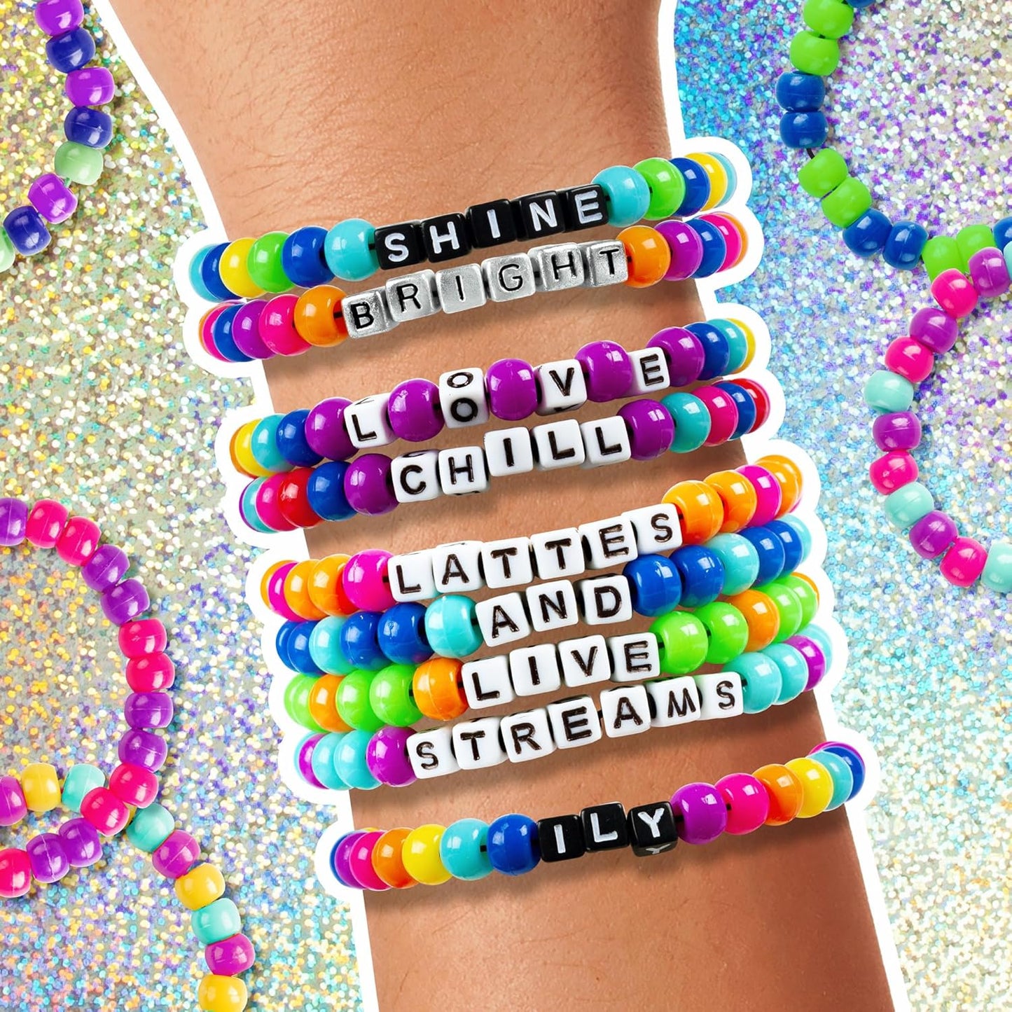 Tell your story alphabet bracelet kit