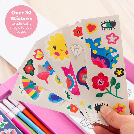 Colouring set  magical creatures